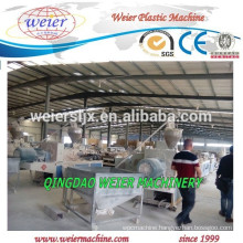 350kg/hr of WPC PVC HOLLOW DOORS PANEL EXTRUSION LINE